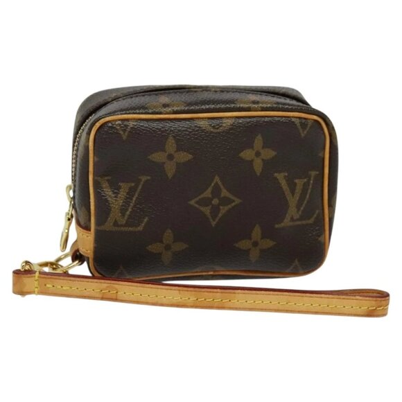 Authentic LOUIS VUITTON Monogram Trousse Wapity Pouch bst388-121025 - Picture 1 of 16